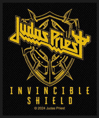 JUDAS PRIEST PATCH AUFNÄHER # 23 INVINCIBLE SHIELD 10x8cm FLICKEN ABZEICHEN