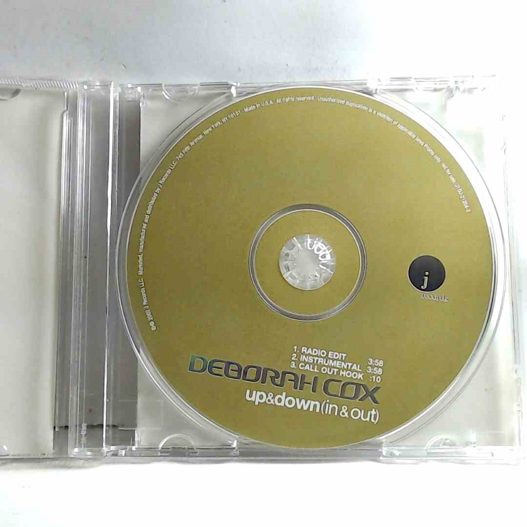 Deborah Cox – Up & Down (In & Out) (CD, Promo, US, 2002, J Records