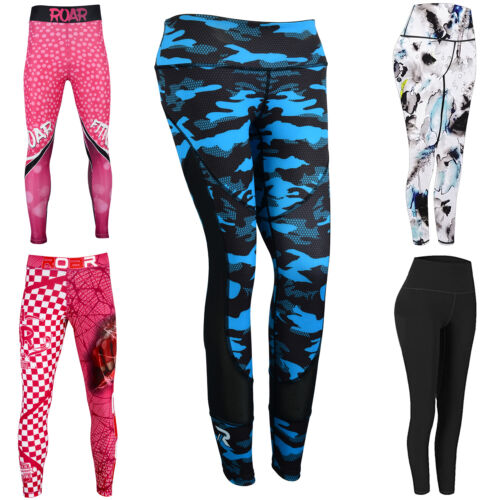 Koyes Ladies MMA Gear Yoga Fitness BJJ Leggings Palestra Allenamento Lotta Allenamento Spats - Foto 1 di 34