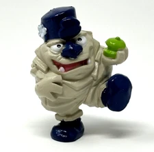 YOWIE Sludge Grumkin Toy Rescue Series Collection 1.25" White Purple Hat Figure