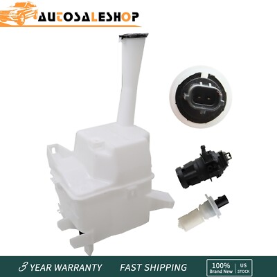 For Toyota Sienna 2004-2020 Windshield Washer Fluid Tank Reservoir With Pump New