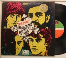 The Rascals Lp Time Peace: Greatest Hits (1969) On Atlantic - Vg+ / Vg++