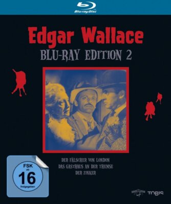 Edgar Wallace - Edition 2 - (u.a. Der Zinker) # 2-BLU-RAY-BOX-NEU