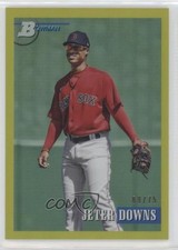 2021 Bowman Heritage Prospects Yellow Chrome Refractor 69/75 Jeter Downs 1i9