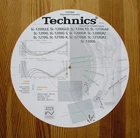 Technics SL-1200G/1300G Series Turntable Tonearm Cartridge Alignment Protractor