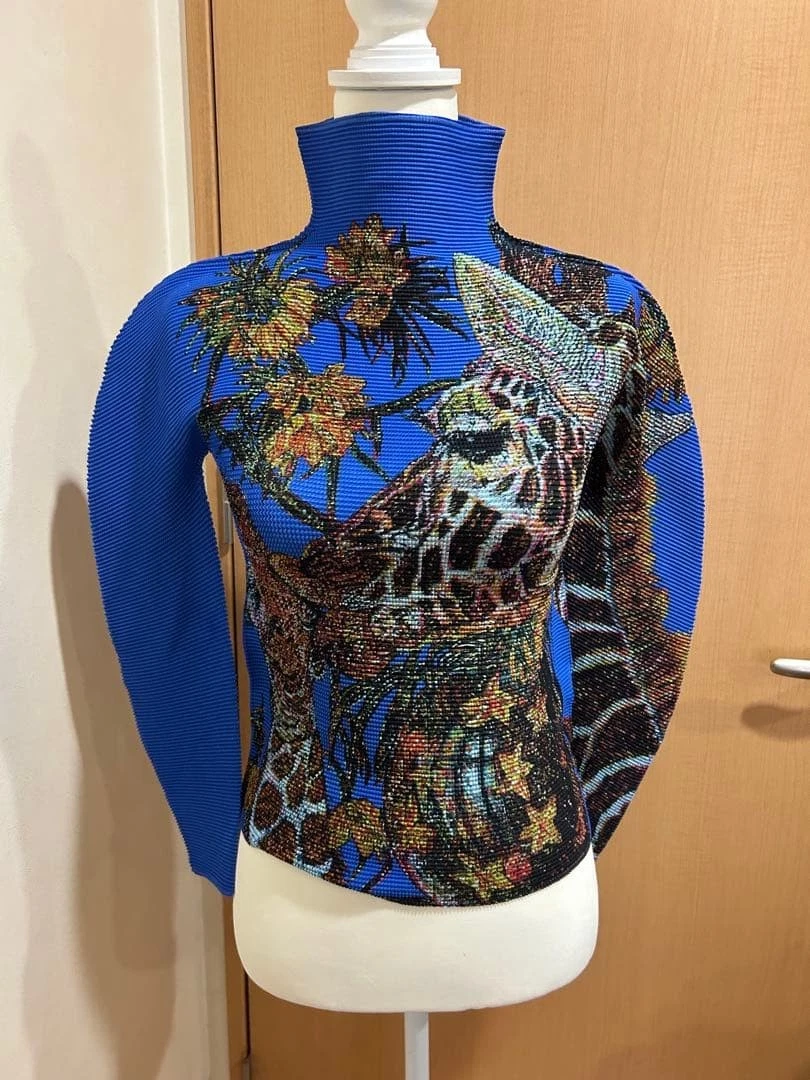 ISSEYMIYAKE花柄リブ編み長袖トップス ISSEY MIYAKE Floral Tops for Women for sale | eBay