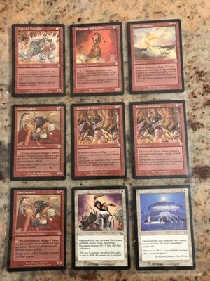 Mtg Lot 9 Magic The Gathering MASKS OF MERCHANDISE 1999 RARE MINT