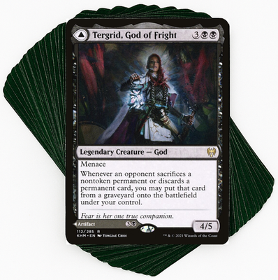 Custom Commander Deck*** Tergrid, God of Fright - Sacrifice & Discard - MTG  | eBay