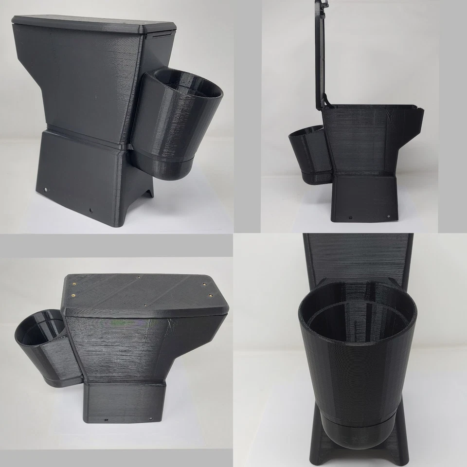 Honda CRX 1988-1991 reposabrazos con portavasos accesorio consola de moldura 1989 1990 Foto 3 de 4