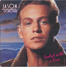 Jason Donovan - Sealed with a Kiss    (7" Vinyl Single)