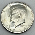 1964 Kennedy Half Dollar 50C 90% Silver AU Brilliant Luster