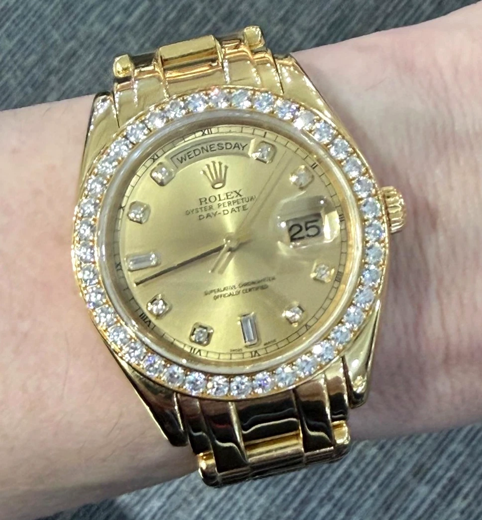 小物 vatie Rolex Day Date - Pearlmaster 18948 for sale | eBay