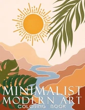 Minimalist Modern Art: Boho De - VERY GOOD