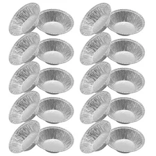 500 Pcs Tartlet Pans Molds Aluminium Foil Cake Cups Aluminum Ramekins