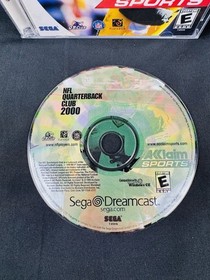 NFL Quarter Back Club 2000 Complete Game CIB (Sega Dreamcast, 2001)
