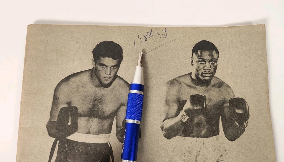 Joe Frazier Exhibition Boxing Program Seattle Center Coliseum April 28, 1973 - Image 3 of 4