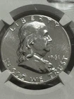 1961 Franklin Half Dollar, NGC PF68, Free shipping