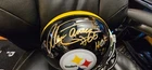 Alan Faneca Signed Steelers Authentic Full Size Helmet HOF 21 Steelers Hologram
