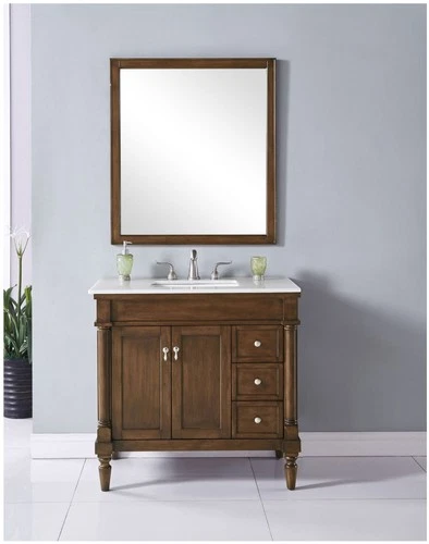 Elegant Lighting VF13036-VW Lexington 36" - Wood - Picture 2 of 12