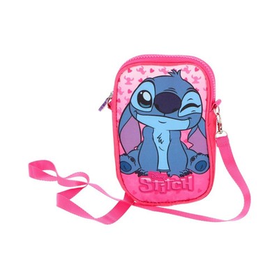 Lilo & Stitch Handytasche Umhängetasche Handyhülle Disney Größe: 18x11 cm