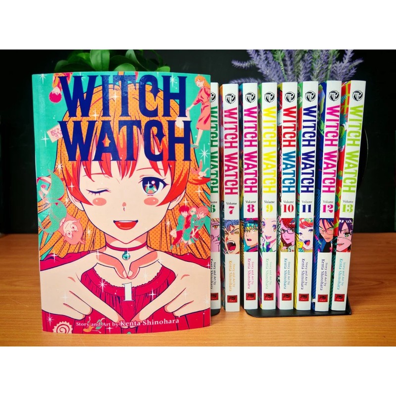 Witch Watch New Manga Vol. 1–13 Full Set Book English Version By Kenta Shinohara