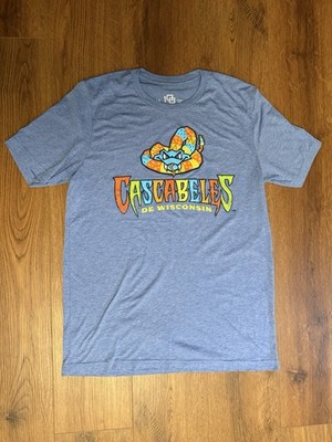 Los Cascabeles De Wisconsin Timber Rattlers Beisbol MiLB 108 Stitches Size Large