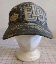 Bass Pro Shops BPS Camo Cap Hat Green Mens Adjustable Embroidered