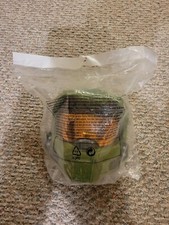 Master Chief: 2 Pc. Halo Gaming Theme Helmet  Strap New Halloween Costume Mask