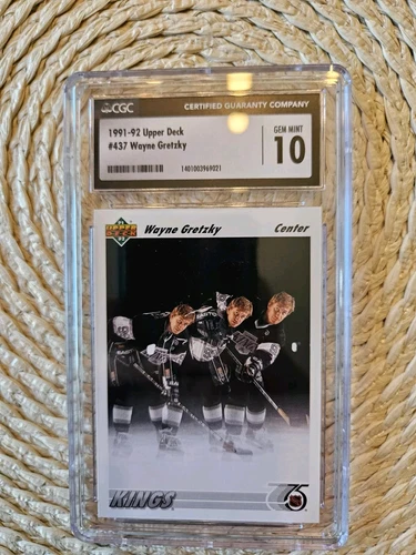 1991-92 Upper Deck - #437 Wayne Gretzky CGC 10 GEM MINT