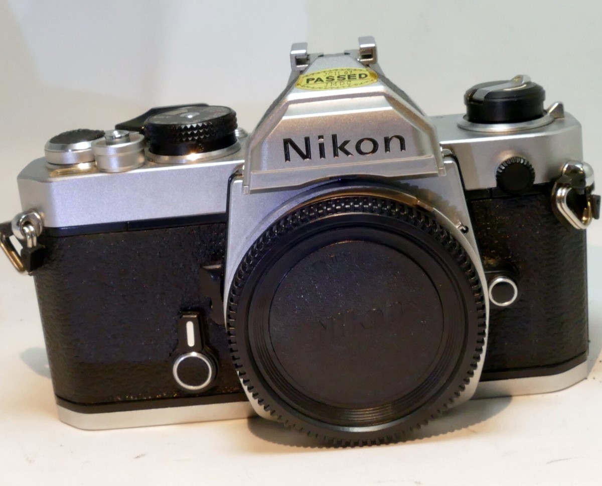 Nikon FM 35mm SLR Film Camera w/ issues with light meter