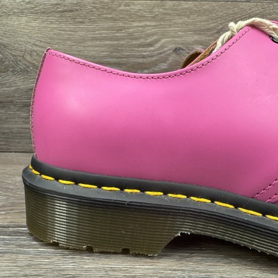 Dr. Martens Smooth Leather Oxfords in Thrift Pink 1461 Smooth Leather Oxford Shoes in Thrift Pink | Dr. Martens main image 4