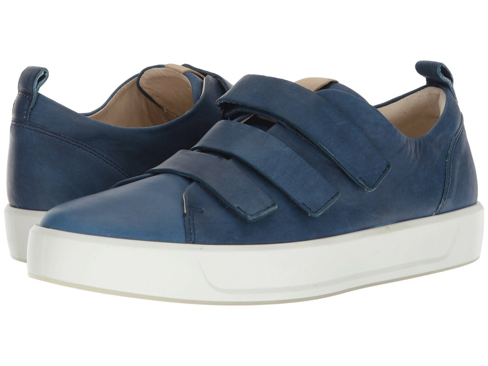 ecco mens blue shoes