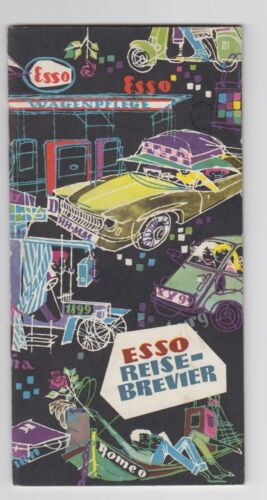 Brevier podróżny Esso (planowanie podróży) ok. 1955-1960 oryginalny / nieużywany - Zdjęcie 1 z 8