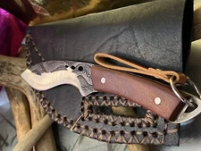 New Hunter Boot Fixed Blade Knife W/ Sheath. Shipping Only in USA