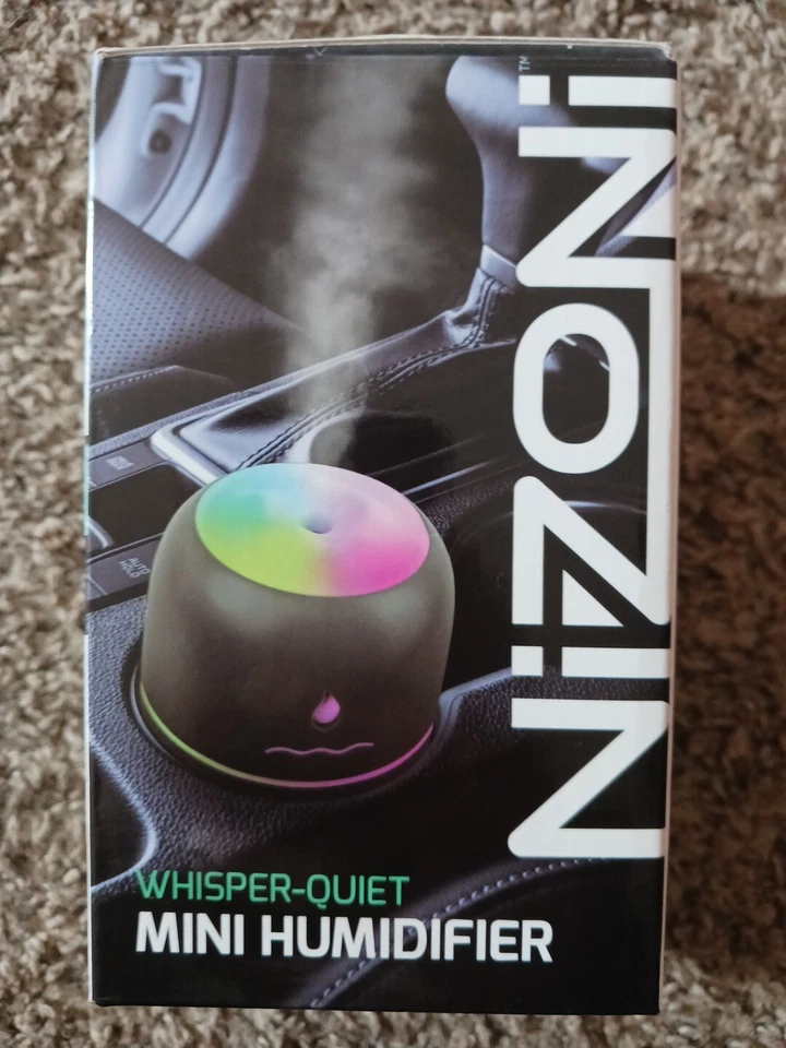 NIZONI Whisper Quiet Mini HUMIDIFIER - 2 Misting Modes - Up to 6 Hours Use - USB - Image 4 of 4