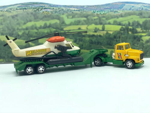 Vintage 1981 MATCHBOX Lesney Superkings K-92 Helicopter Semi TRANSPORTER in box - Picture 3 of 8