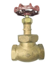 CRANE 382P Bronze Globe Valve 1/4" NPT 300-S / 1000-CWP, Union Bonnet, Plug Disc