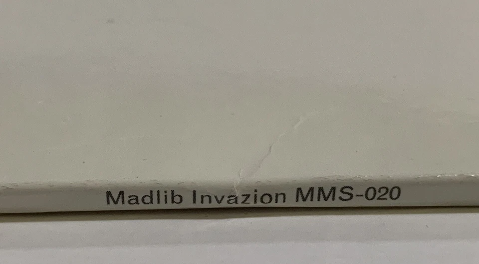 Madlib Rock Konducta Part 1 2013 1st Pressing Vinyl LP Madlib Invazion MMS-020 Foto 4 de 4