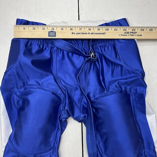 Champro Blue Football Pants Blocker Traditional Poly/Spandex Mens Size Small - Afbeelding 3 van 6
