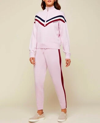 NEU JUICY COUTURE Damen 100% Kaschmir Strick Pullover Hose Training Anzug XL$650 - Bild 1 von 4
