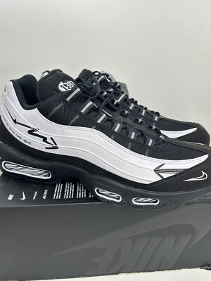 靴 Nike Air Max 95 OG White and Black 26.5 NEW Air Max 95 SP Men's Size 15 White/Black-White DX4615 100