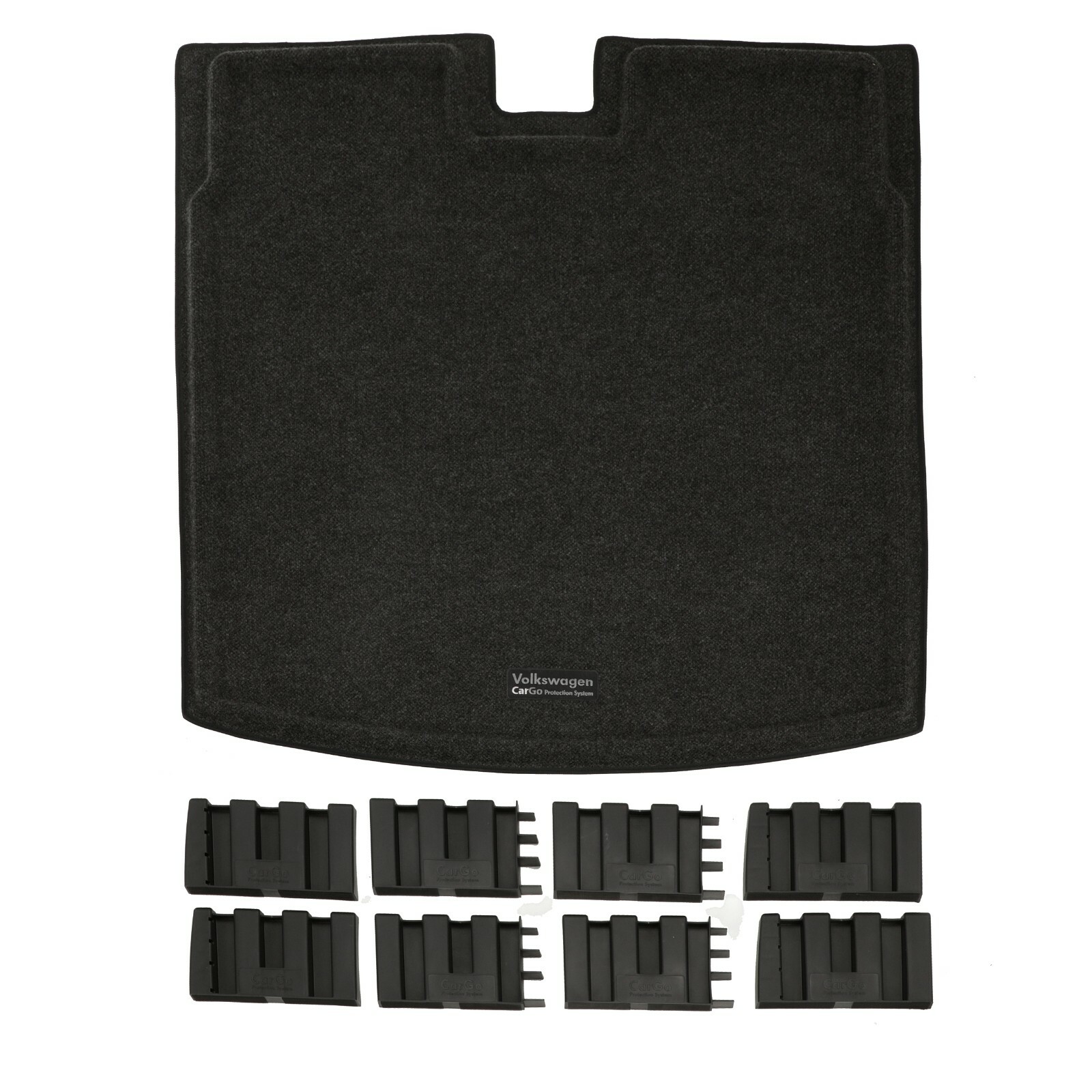 Volkswagen Sportwagen Heavy Duty Trunk Liner With Cargo Blocks 