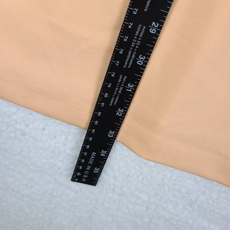 Suéter masculino Bobby Jones 3XL XXXL laranja pêssego coleção desempenho quarto de zíper - Imagem 4 de 4