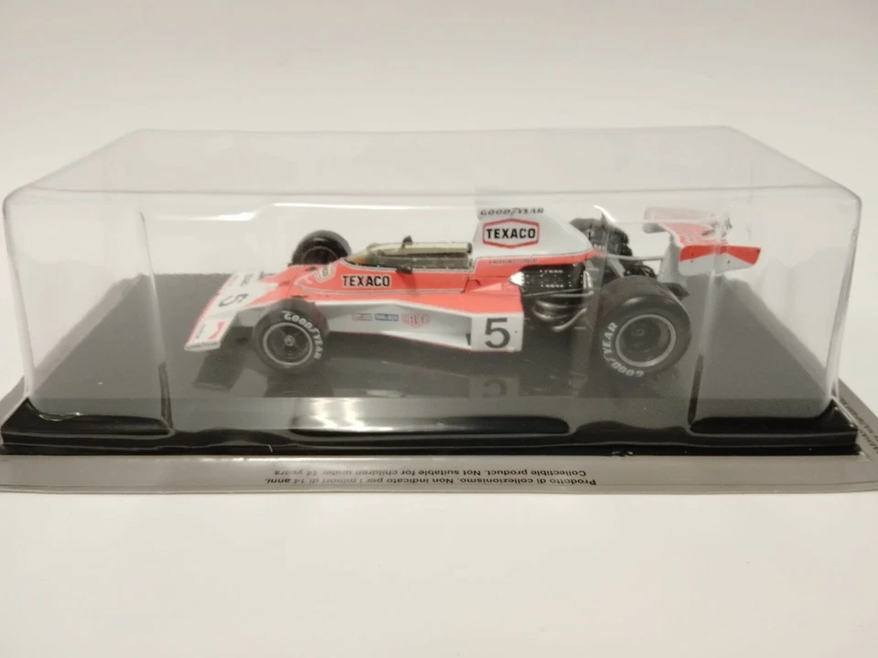 Ixo Mclaren Ford M23 Emerson Fittipaldi World Champion 1974 1/24 LAF1250 - Immagine 2 di 2