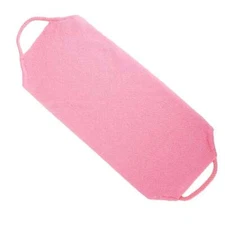 Shower Back Scrubber Cloth Bath Towel Body Brush Cleaning Strip Skin Exfoliating