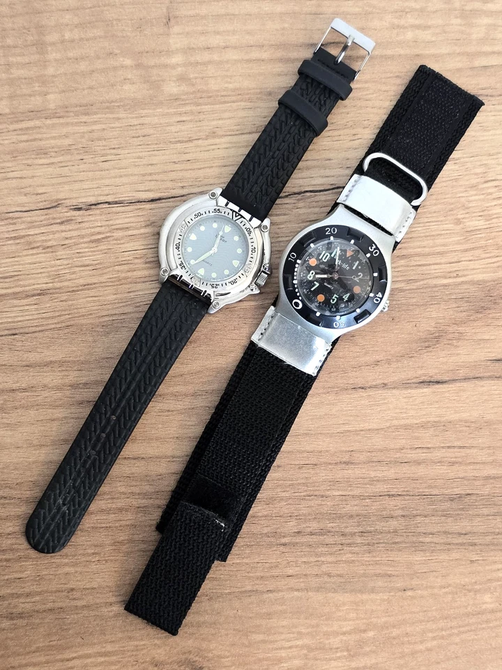 2x Vintage Armbanduhren – Luxor, tk-life, neue Batterie, Sammler - Bild 2 von 4