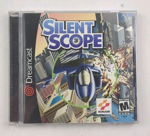 Silent Scope Sega Dreamcast Complete CIB Excellent Condition MINT DISC Tested