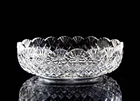 Waterford Master Cutter Oval Scalloped Bowl 11" Elegant Vintage Crystal Signed
