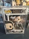 FUNKO POP!: Game of Thrones - Jon Snow (Beyond the Wall) signed Kit Harrington