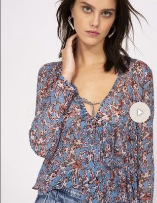 IRO blue Blouse